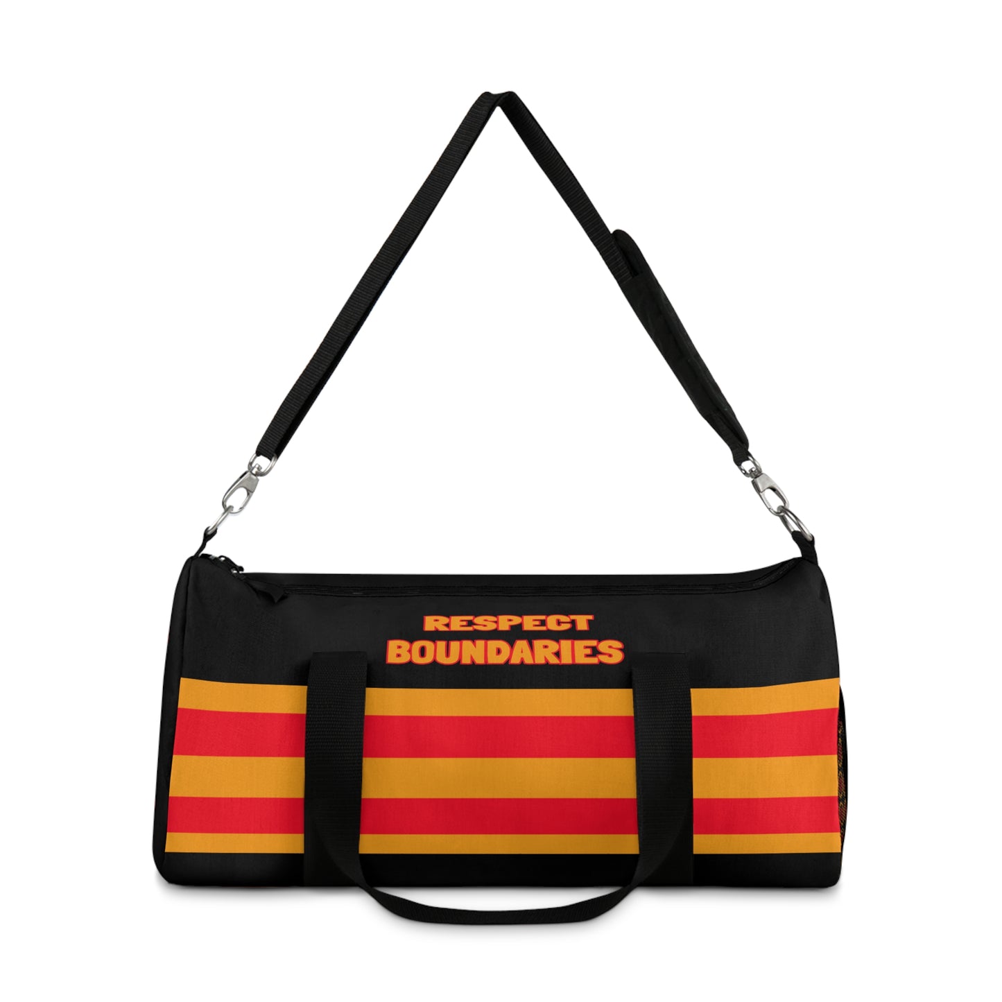REEL FUNNY RESPECT BOUNDARIES DUFFEL BAG