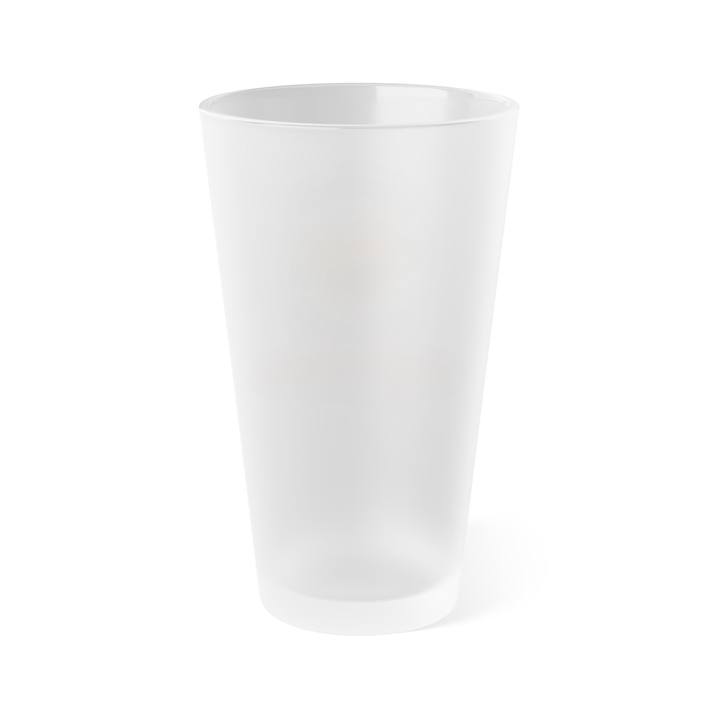 RESPECT BOUNDARIES FROSTED PINT GLASS