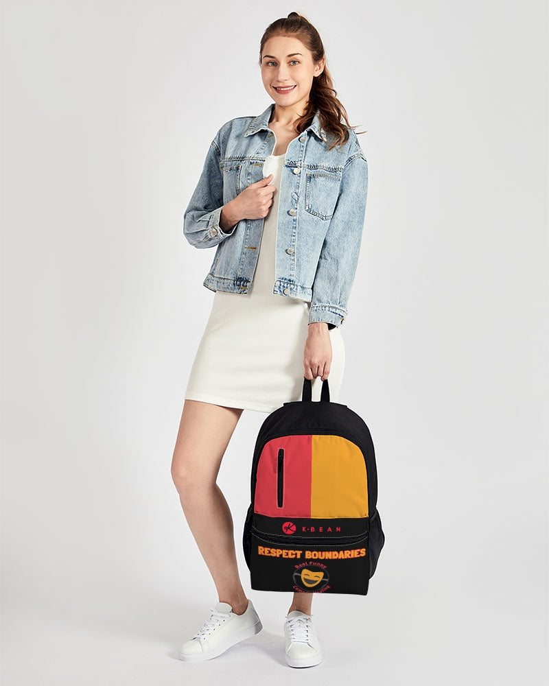 REEL FUNNY RESPECT BOUNDARIES BACKPACK