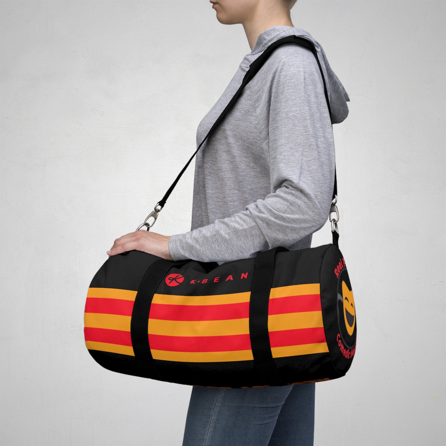 REEL FUNNY RESPECT BOUNDARIES DUFFEL BAG