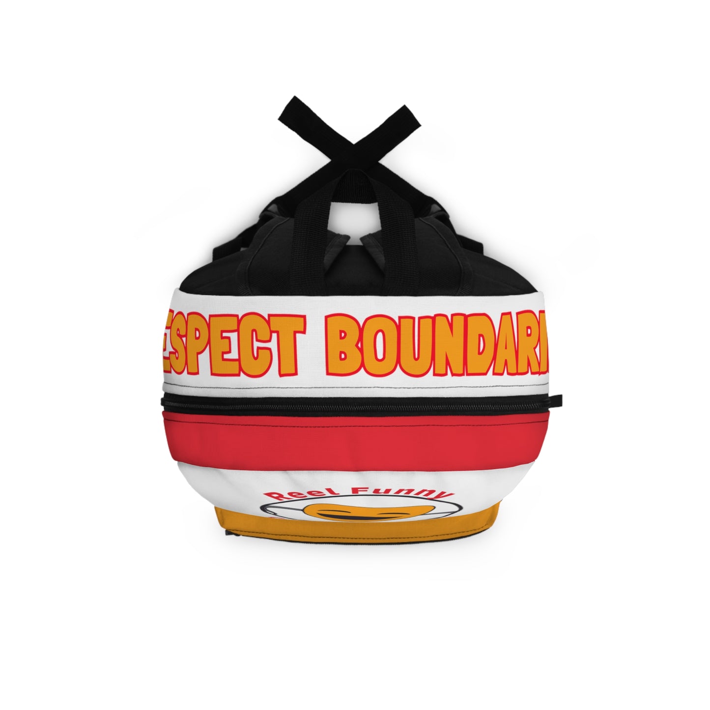 REEL FUNNY RESPECT BOUNDARIES BACKPACK