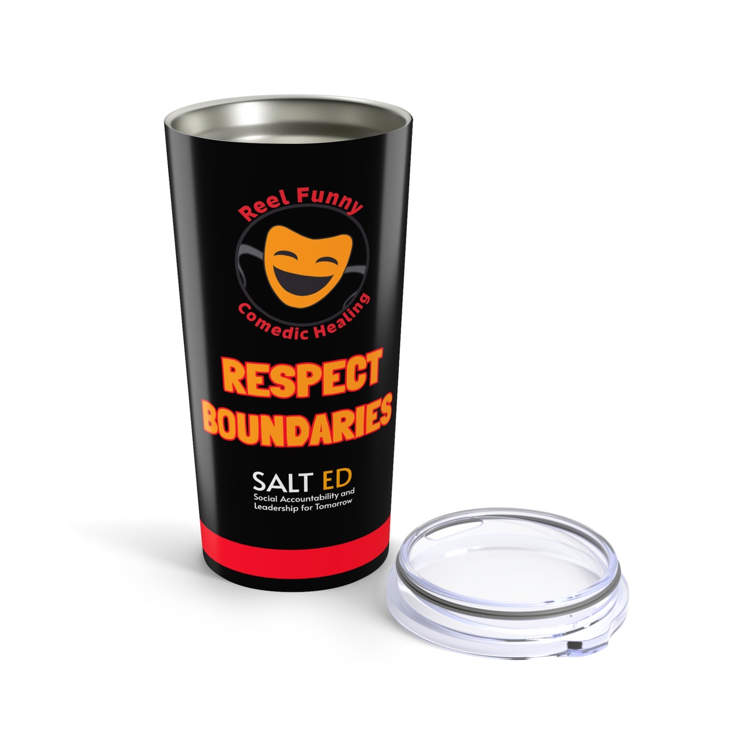 RESPECT BOUNDARIES Tumbler 20oz