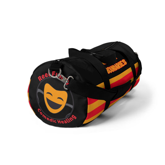 REEL FUNNY RESPECT BOUNDARIES DUFFEL BAG