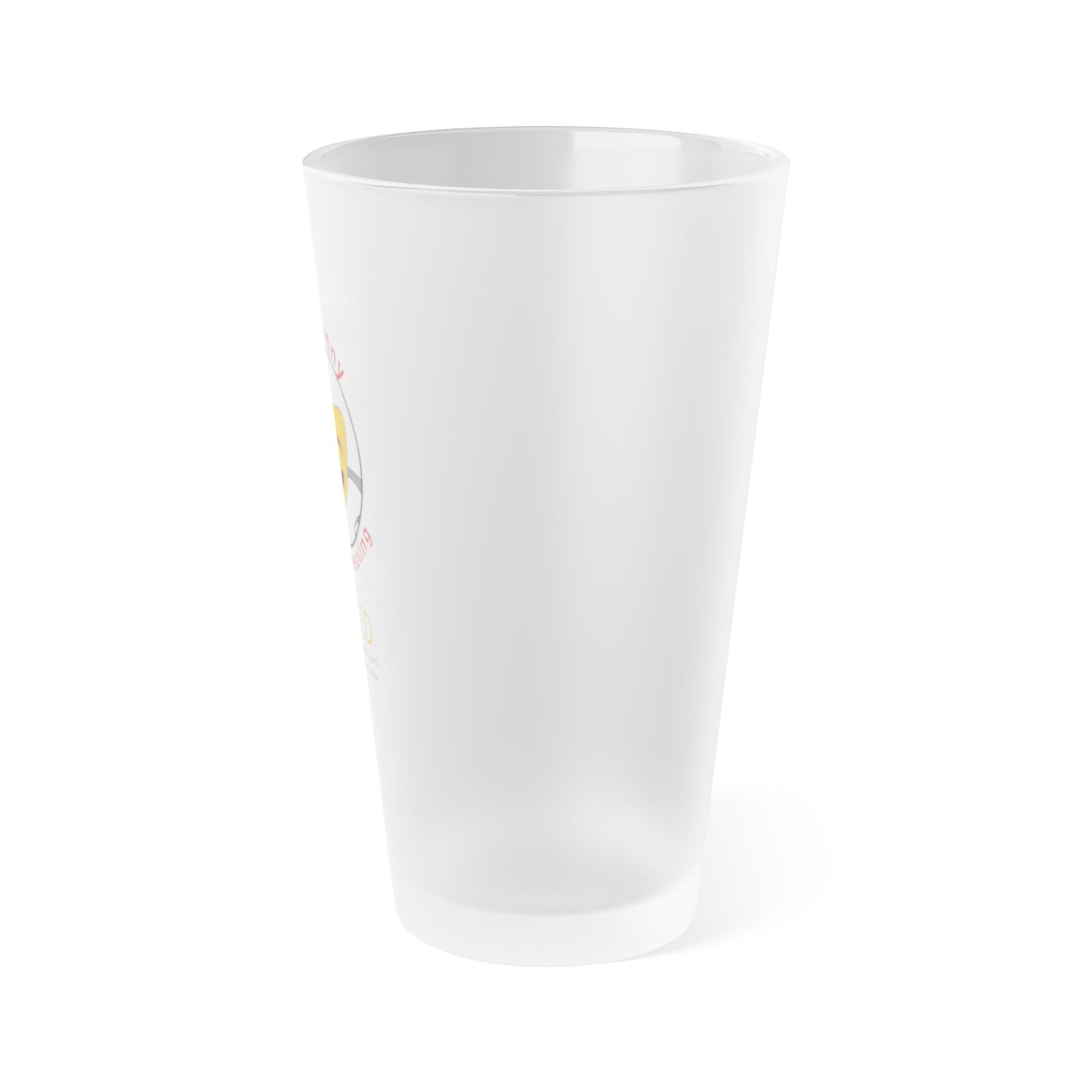 Frosted Pint Glass, 16oz