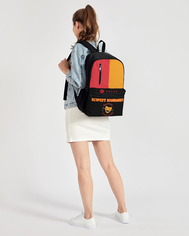 REEL FUNNY RESPECT BOUNDARIES BACKPACK