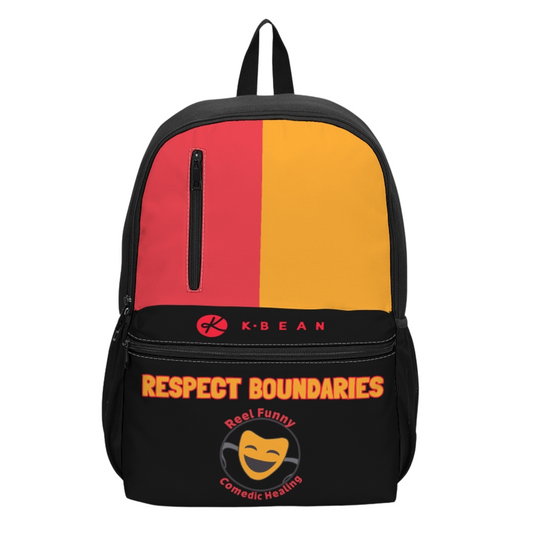 REEL FUNNY RESPECT BOUNDARIES BACKPACK